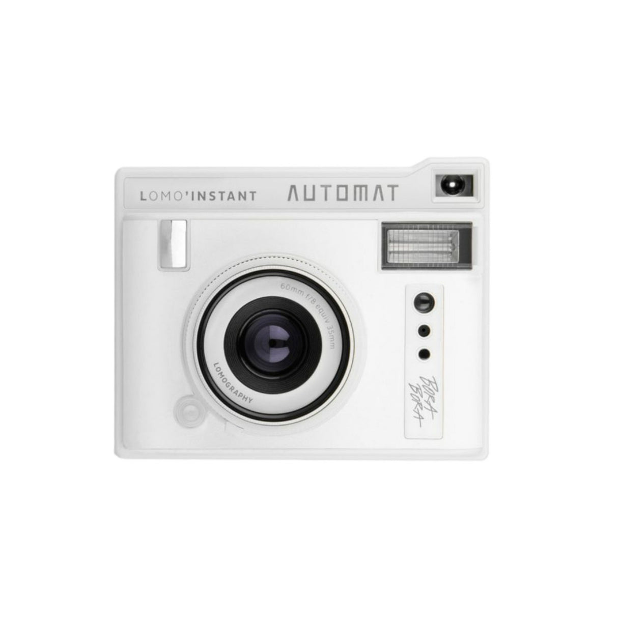 Lomography Instant Automatic 35 mm Focal Length Camera Bora Bora Edition (White) + FC Instax Film Ki
