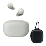 Sony WF-1000XM5 Truly Wireless Noise Canceling Earbuds (Silver) with Hard Shell Earbud Case