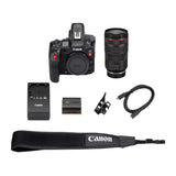 Canon EOS R5 C 2x Magnification Mirrorless Cinema Lightweight Camera Kit with 24-105 f/4 Lens