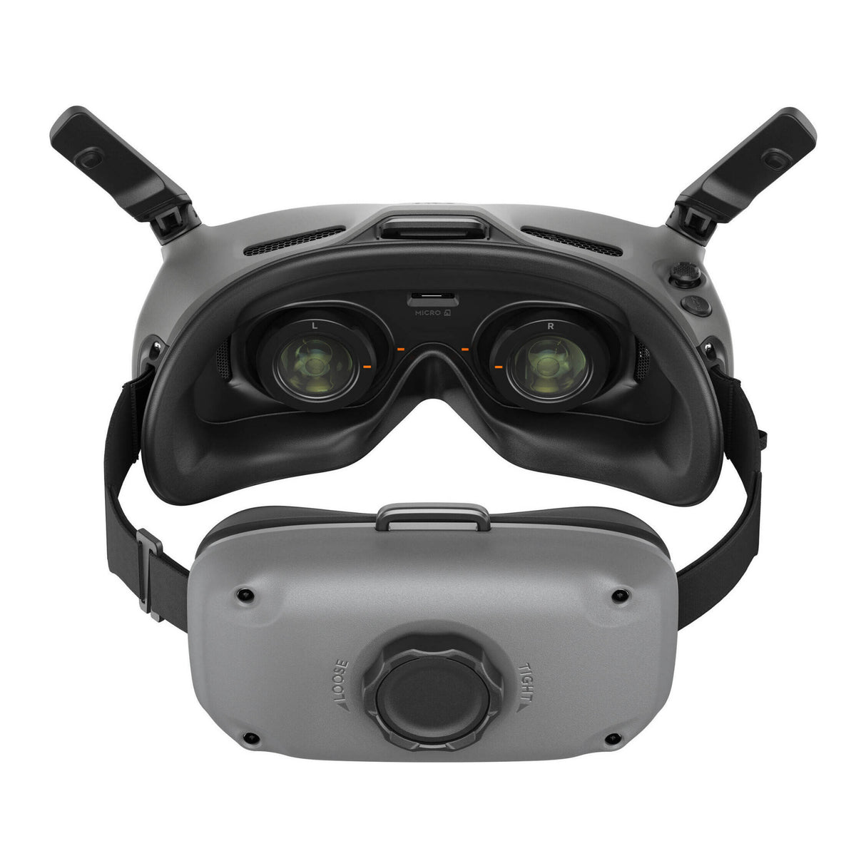 DJI Goggles Integra with Two 100Hz HD Micro-OLED Displays, SyncSmooth Technology, and 30ms Latency