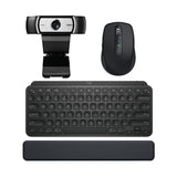 Logitech C930e 1080p HD Webcam - High-Definition Video Calling Webcam with Wireless Keyboard Bundle