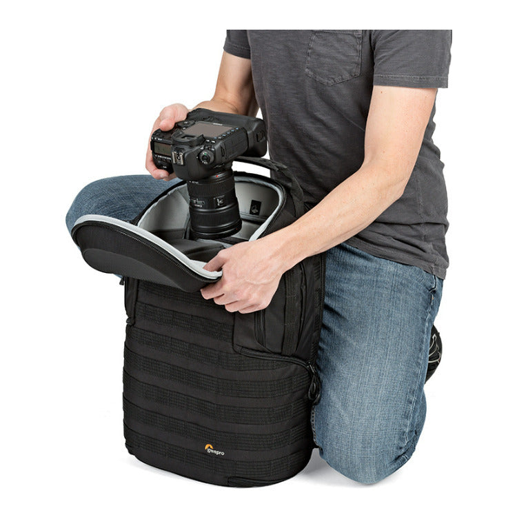 Lowepro ProTactic BP 450 AW 2 Pro 25L Comfortable Modular Backpack with All Weather Cover (Black)