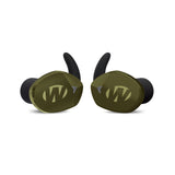 Walkers Silencer BT 2.0 Rechargeable Electronic Earbuds (Green) Bundle (2-Pack)
