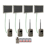 Cuddeback Cuddelink Wireless IR Camera with Super Solar Power Bank (4-Pack)
