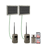 Cuddeback Cuddelink Wireless IR Camera with Super Solar Power Bank (2-Pack)