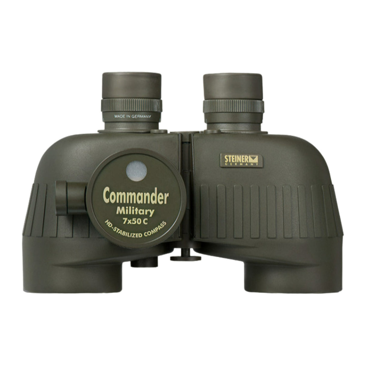 Steiner Optics 7x50 Military M750rc Binoculars with Illuminated HD Stabilized Compass and Auto Focus
