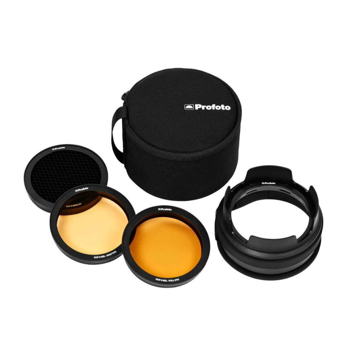 Profoto B10X Plus OCF Flash Head with OCF II Grid & Gel Kit