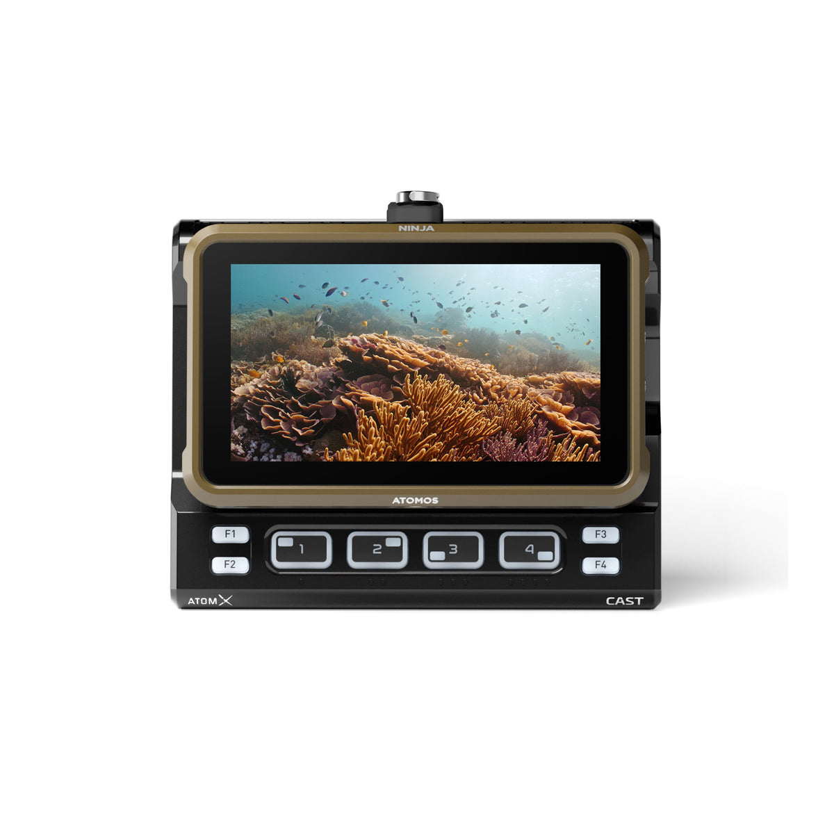 Atomos Ninja 5.2" 4K HDMI Recording Monitor with Accessories Kit (Batteries, Fast Charger, Sun Hood,
