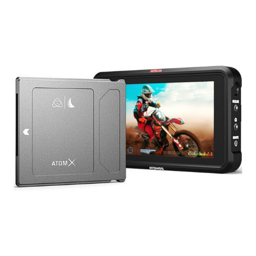 Atomos Ninja 5.2' 4K HDMI Recording Monitor w/Power Kit, SSD mini (1TB) Bundle