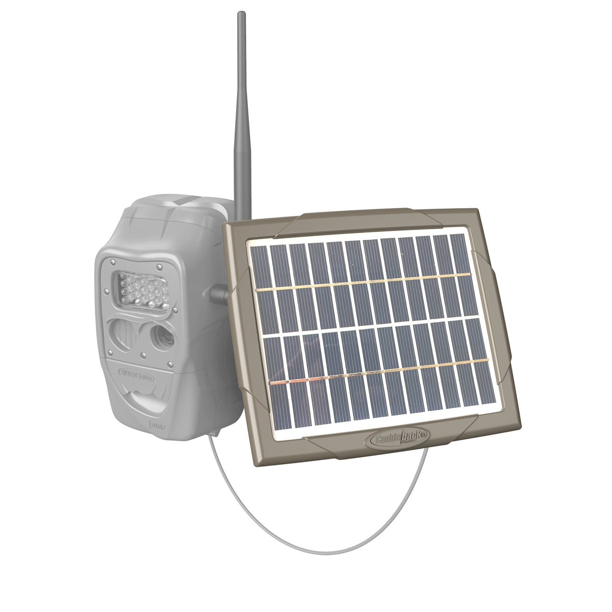 Cuddeback Tracks Low-Glow Cell Camera with Solar Power Bank Bundle