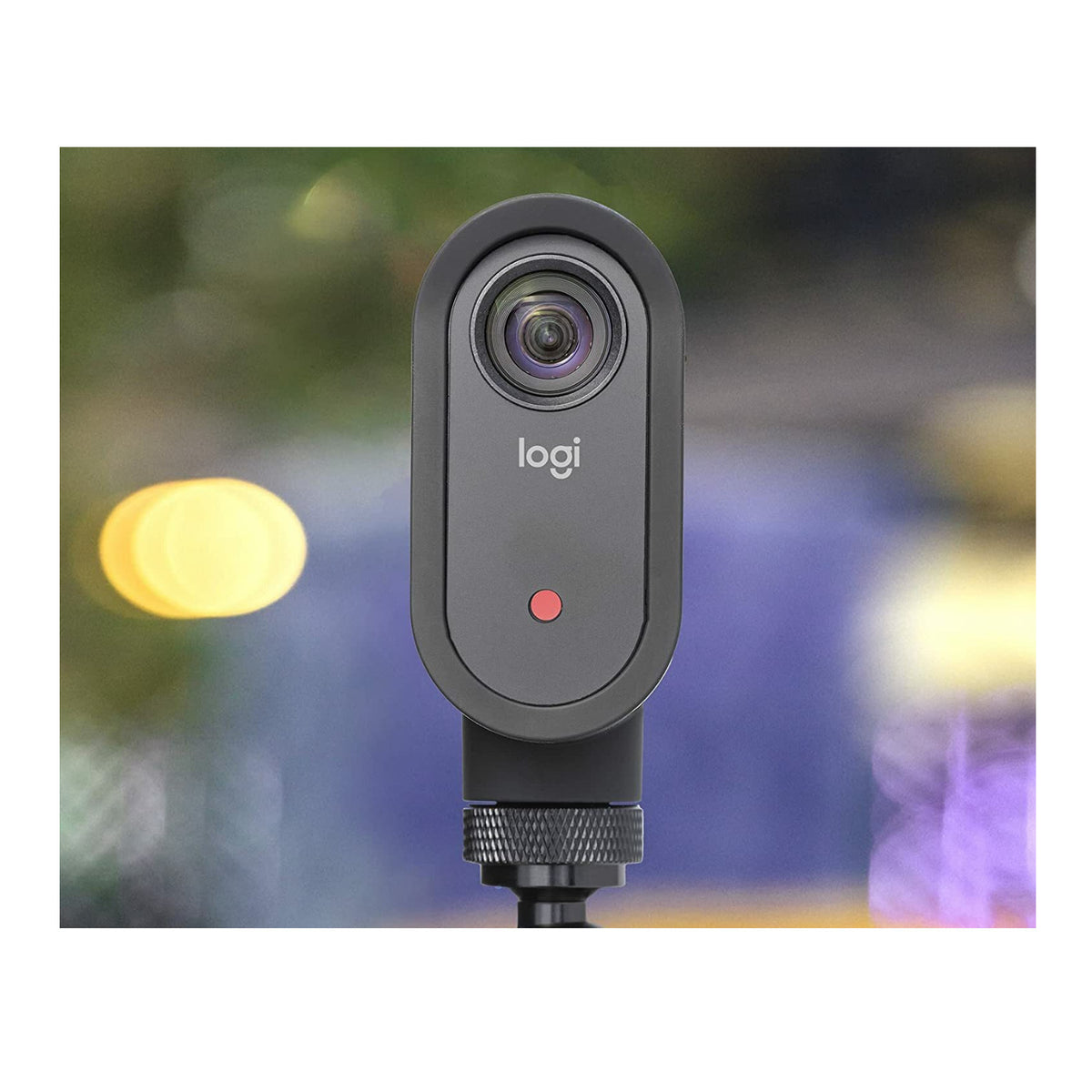 Logitech Mevo Start Live Streaming Camera with Litra Glow Premium Streaming Light with TrueSoft