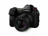 Panasonic LUMIX S5II Hybrid 24.2MP FF Mirrorless Camera with 20- 60mm Lens with 50mm Lens Bundle