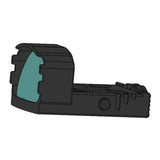 Ade Advanced Optics NUWA PRO (RD3-021 PRO) Motion Awake Ultra Micro Green Reticle Dot Sight, Canik T