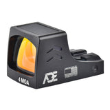Ade Advanced Optics RD3-030/APOLLO-PRO Sensor Activated, Solar Powered 4 MOA Red Dot Sight, Black