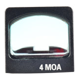 Ade Advanced Optics RD3-030/APOLLO-PRO Sensor Activated, Solar Powered 4 MOA Red Dot Sight, Black