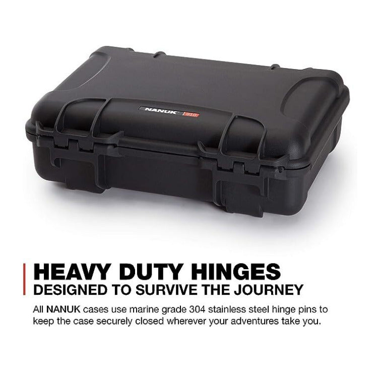 Nanuk 910 Case for Sennheiser ENG System and 2 Senal Systems (Black)