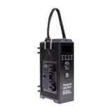 Aputure LS 600d Daylight LED Monolight (V-Mount) with C-Stand, F10 Barndoors, Light Dome III