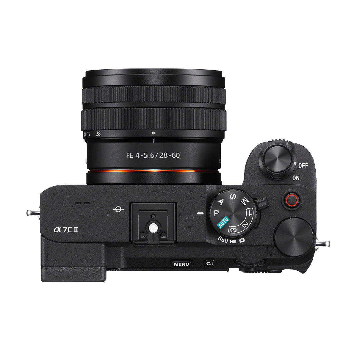 Sony Alpha 7C II Full-frame Interchangeable Lens Hybrid Camera Body with 28-60mm Lens (Black)