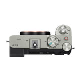 Sony Alpha 7CR Full-frame Interchangeable Lens Hybrid Camera Body (Silver) (Open Box)