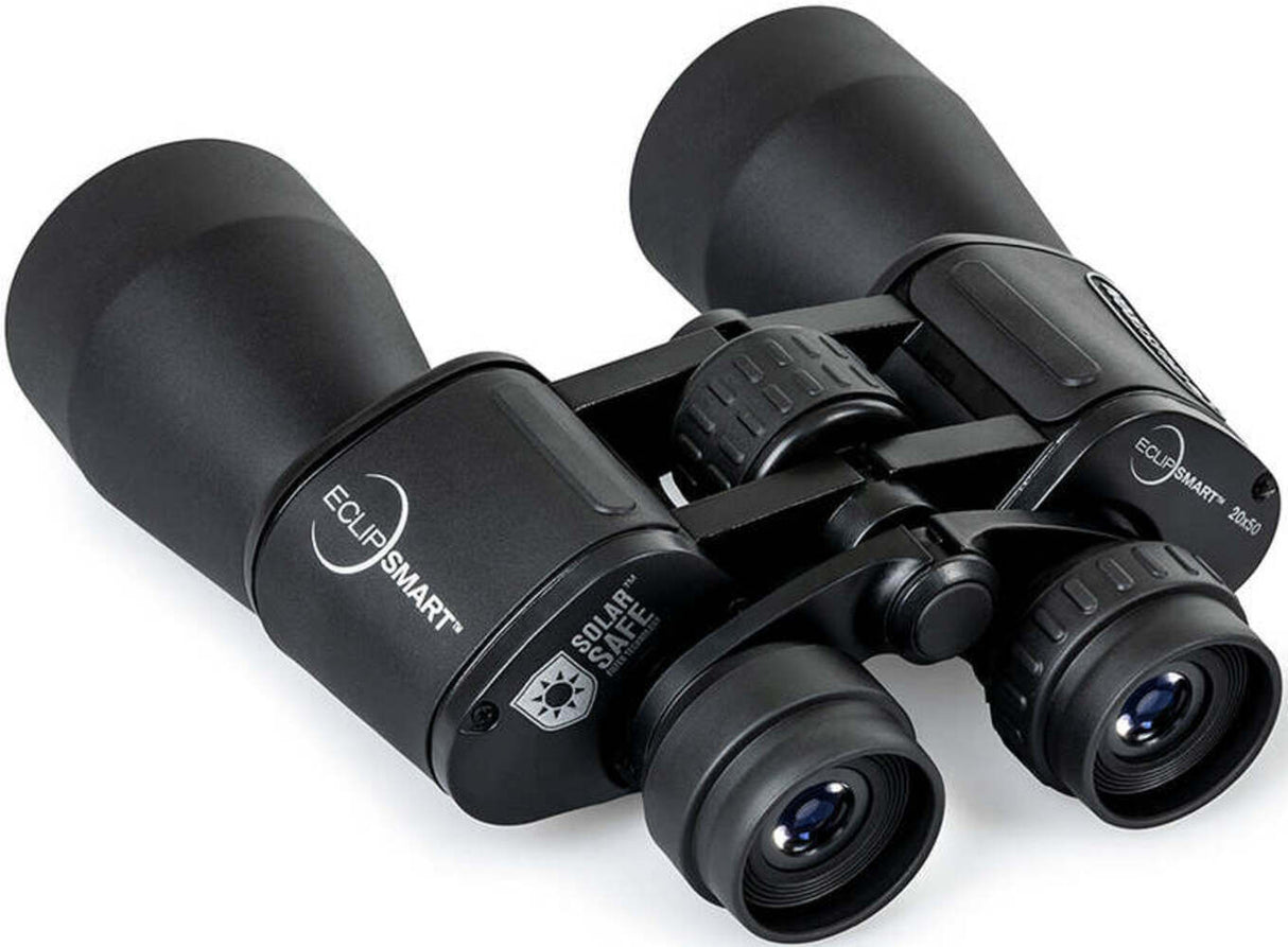 Celestron EclipSmart 20 x 50mm Solar Porro Binocular with Solar Safe Filter Technology