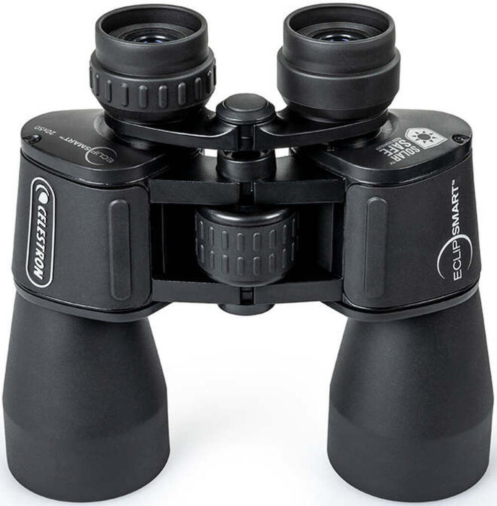 Celestron EclipSmart 20 x 50mm Solar Porro Binocular with Solar Safe Filter Technology