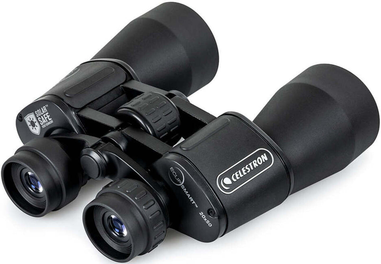 Celestron EclipSmart 20 x 50mm Solar Porro Binocular with Solar Safe Filter Technology