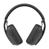 Logitech Zone Vibe 100 Lightweight, Wireless, Noise Canceling Over-Ear Headphones (Graphite) Bundle