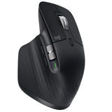Logitech MX Master 3S Ergonomic Wireless Mouse (Black) - Multi-Device Connectivity Bundle