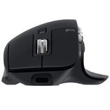 Logitech MX Master 3S Ergonomic Wireless Mouse (Black) - Multi-Device Connectivity Bundle