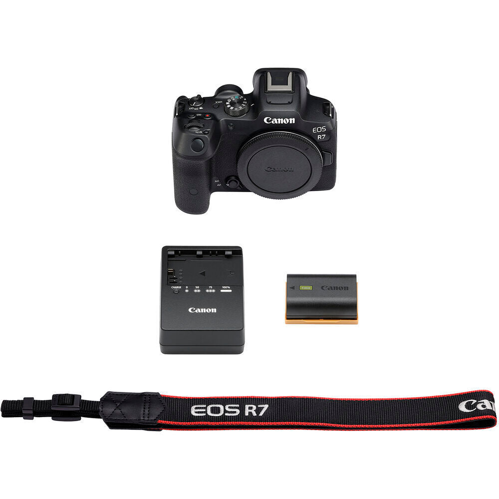 Canon EOS R7 Mirrorless Camera with RF 100-400mm f/5.6-8 IS USM Lens Bundle
