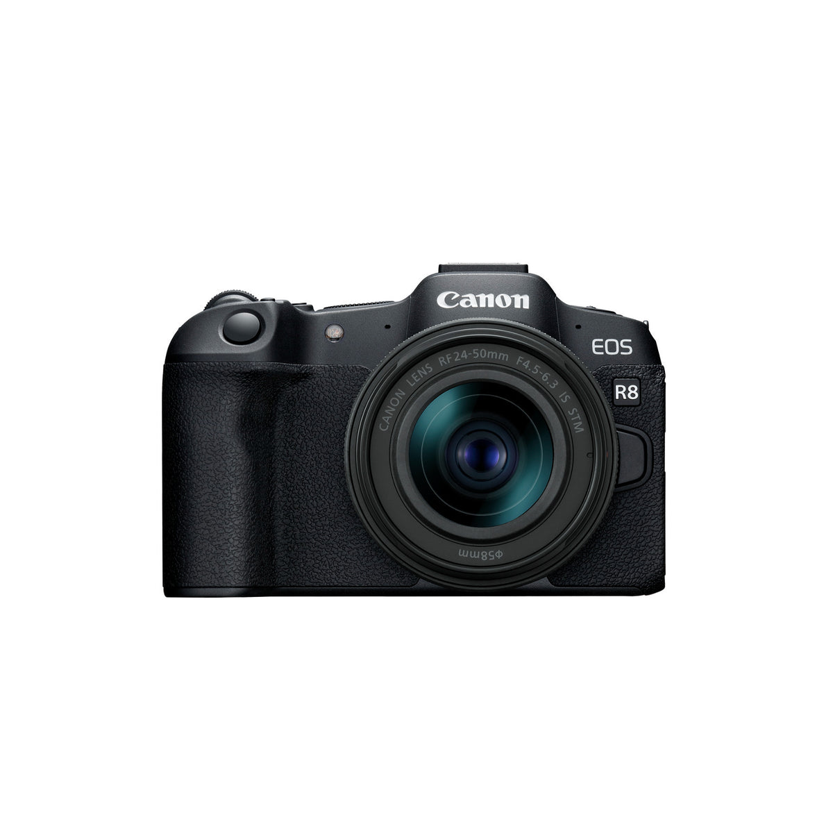 Canon EOS R8 Mirrorless Camera with RF 24-50mm f/4.5-6.3 and RF 50mm f/1.8 Lenses Bundle