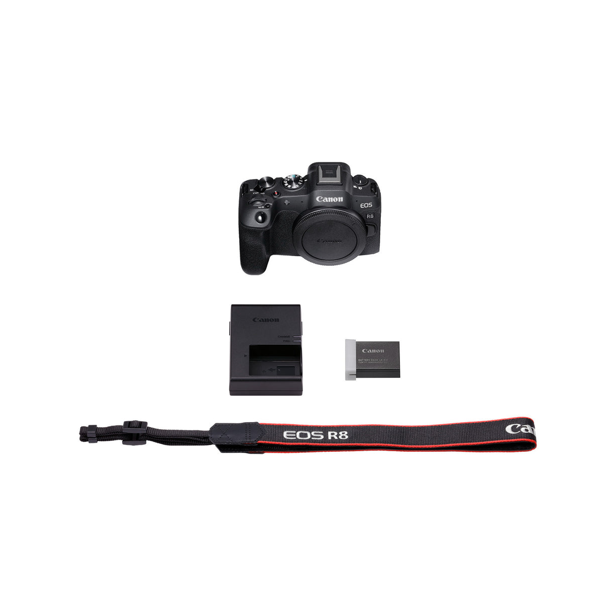 Canon EOS R8 Mirrorless Camera with RF 50mm f/1.8 STM Lens Bundle