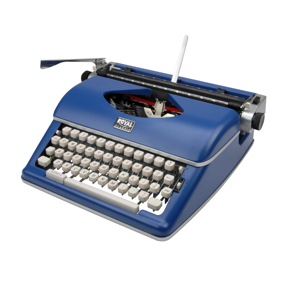 Royal Consumer Retro Manual Typewriter - Vintage Classic Blue Design Bundle
