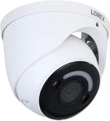 Lorex 4K Smart Security Lighting Deterrence Dome AI PoE IP Wired Camera with CNV (White)