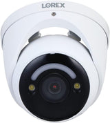 Lorex 4K Smart Security Lighting Deterrence Dome AI PoE IP Wired Camera with CNV (White)