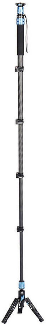 SIRUI 5-Section 67-Inch Carbon Fiber Flexible Monopod with Quick Release Plate and Anti-Slip Handle