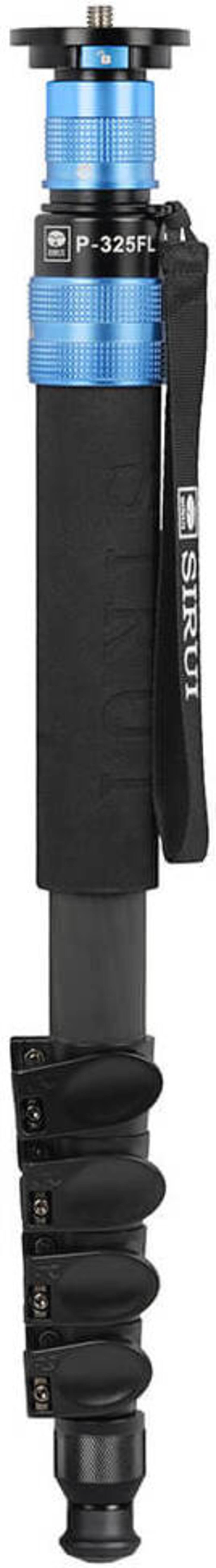 SIRUI 5-Section 67-Inch Carbon Fiber Flexible Monopod with Quick Release Plate and Anti-Slip Handle