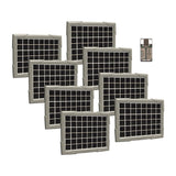 Cuddeback Solar Power Bank - High-Capacity Charger with Card Reader (8-Pack)