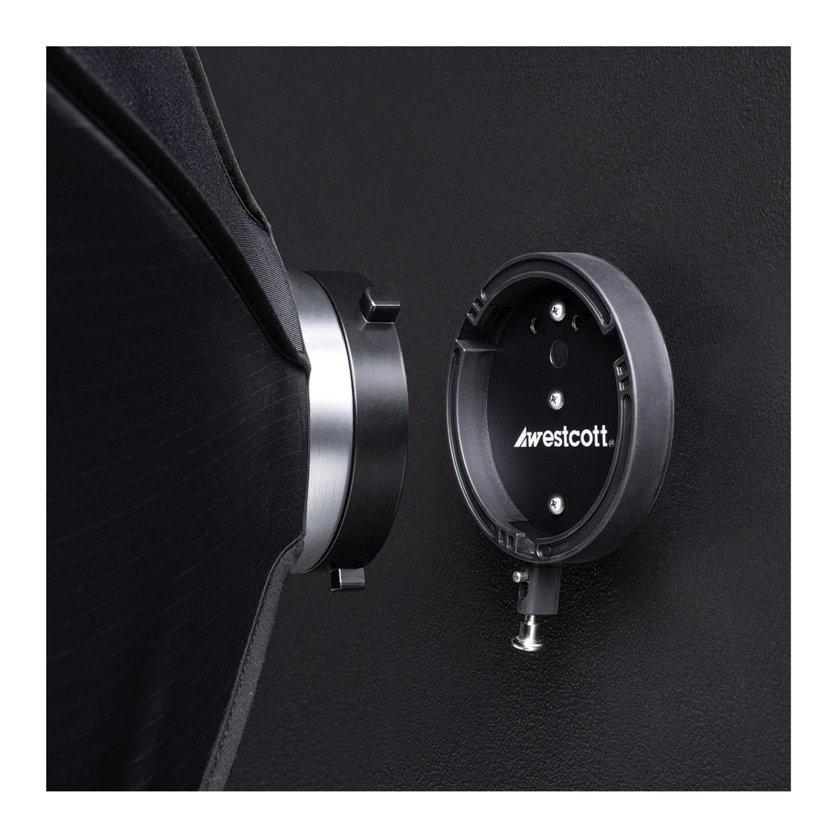 Westcott Float Wall Mount Speedring by Lindsay Adler for Bowens Mount Softboxes and Reflectors