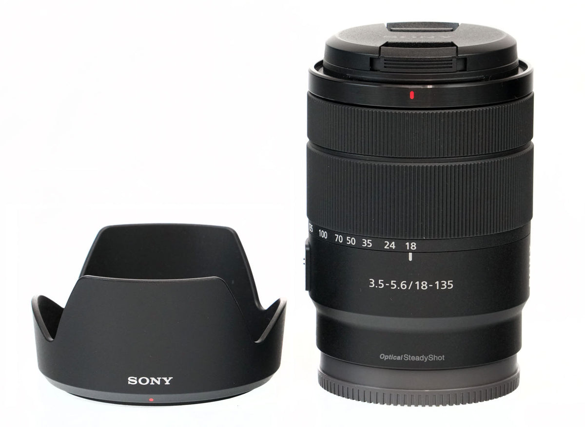 Sony E 18-135mm f/3.5-5.6 OSS APS-C E-Mount Zoom Lens (Used)