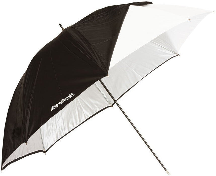 Westcott FJ200 200Ws Strobe Light with 64GB SD Card, Backdrop Boards, and 32 in Umbrella