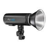 Westcott FJ200 200Ws Strobe Light with 64GB SD Card, Backdrop Boards, and 32 in Umbrella