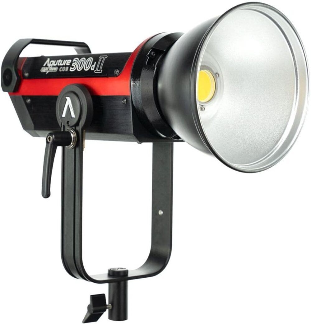 Aputure Light Storm C300d Mark II 300W 96+ CRI LED Light Kit with V-Mount Battery Plate
