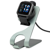 Garmin Venu 3S Smartwatch (Slate/Gray) with Charging Stand and Port Plugs