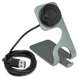 Garmin Venu 3S Smartwatch (Soft Gold/Dust Rose) with Charging Stand and Port Plugs