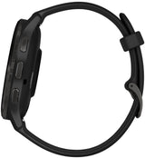 Garmin Venu 3 Slate Stainless Steel Bezel Smart Watch with 45mm Black Case and Silicone Band