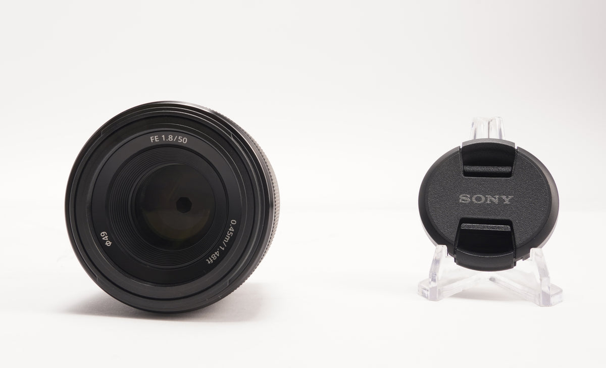 Sony FE 50mm f/1.8 Lens (Open Box)