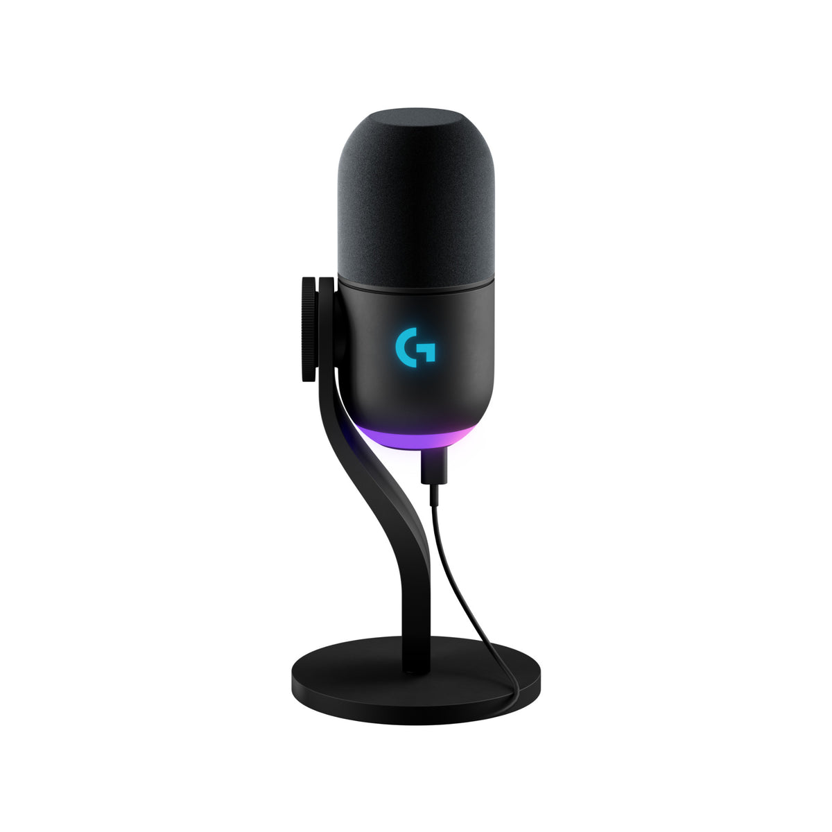 Logitech Yeti GX RGB LIGHTSYNC-Powered Gaming Microphone (Black) (Open Box)