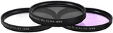 iZonix Pro Series 58mm Multi-Purpose Multi-Coated HD 3-Piece Digital Filter Set for Digital Cameras