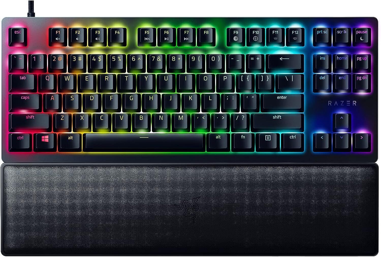 Razer Huntsman V2 Tenkeyless Red Linear Optical Switch US Layout